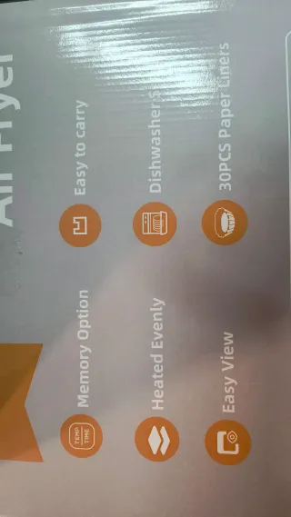 Freidora de Aire KoticCidsin 2000W 8.5L