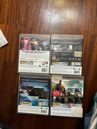 Lotto 4 Giochi PS3: Final Fantasy, Injustice, Beyo