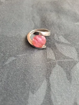 Conjunto Plata: Collar, Anillo y Pendientes