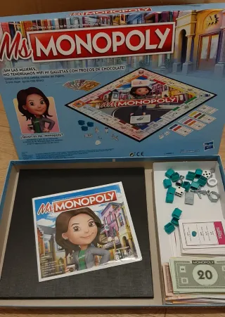 Ms. Monopoly Juego de Mesa