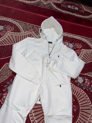 Tuta Polo Ralph Lauren bianca