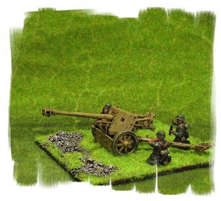 PINTADO!   PaK 40 Alemán 28mm Bolt Action