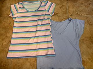 Conjunto 2 Camisetas Escotadas