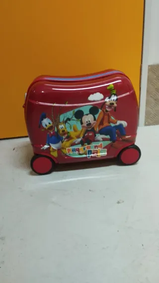 Maleta infantil 4 ruedas Mickey y amigos