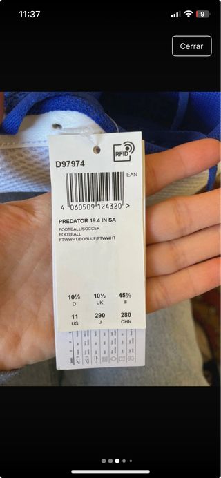 Zapatillas Adidas Predator Sala Originales