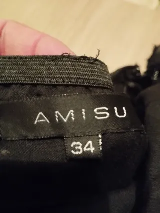 Vestido Negro Amisu Talla S