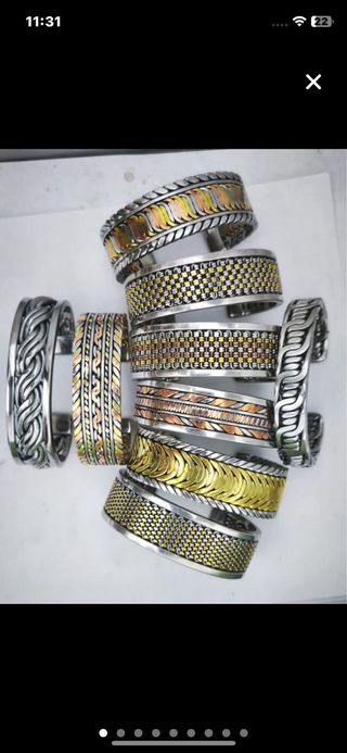 Pulseras artesanía