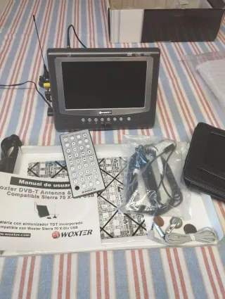DVD Portátil Woxter Sierra 70 con TDT