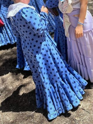 Traje Flamenca Niña Talla 10