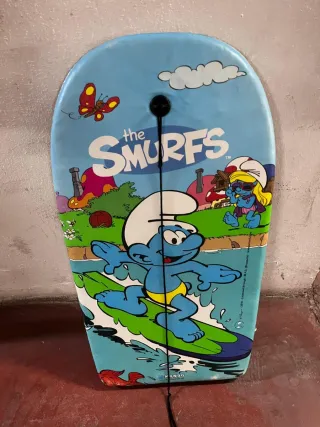 Tabla de surf infantil The Smurfs