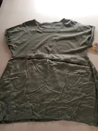 Camiseta verde mujer