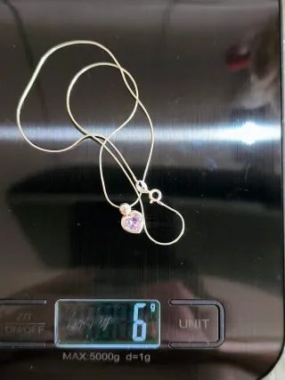 Cadena de Plata 925 Italiana Cordón Fino + Charm C