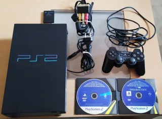 PlayStation 2 Nera Completa + Accessori