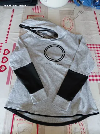 Conjunto pádel NEON niña: sudadera y camiseta t.12