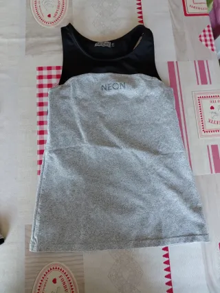 Conjunto pádel NEON niña: sudadera y camiseta t.12