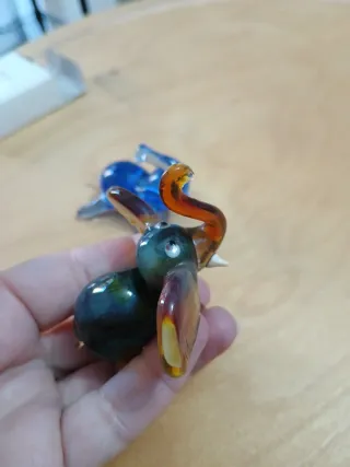 2 Elefantini in vetro di Murano