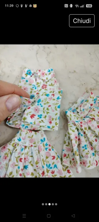 Set 3 pezzi Barbie vintage