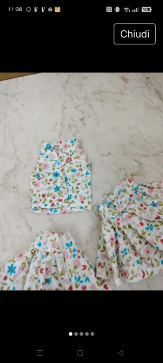 Set 3 pezzi Barbie vintage