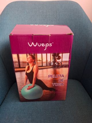 Pelota de Yoga Wueps (con inflador de aire)