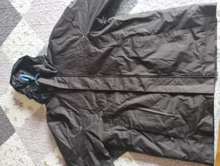 Chaqueta de nieve negra hombre