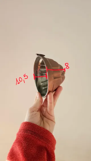 Stampo in rame antico da appendere