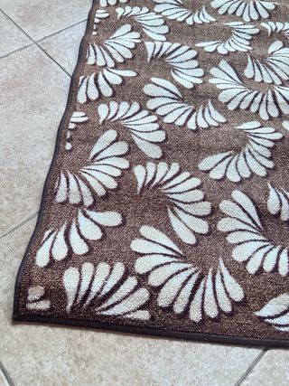 Tappeto Antiscivolo 57x130 Marrone Giglio