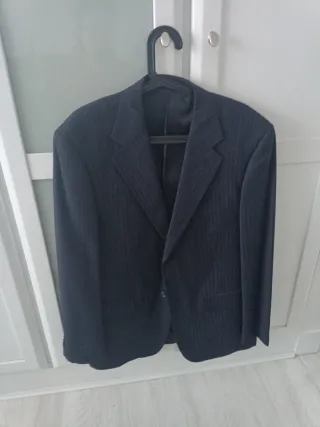 Traje hombre talla Pant50/Ame56 azul