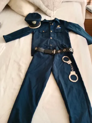 Disfraz Policía Infantil Completo talla 8 años