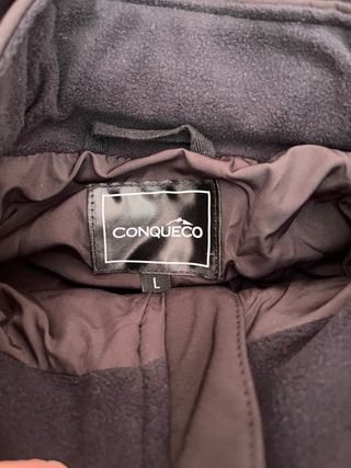 Chaqueta CONQUECO Negra CALEFACTOR