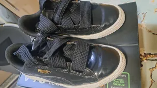 Zapatillas Puma Charol Negras