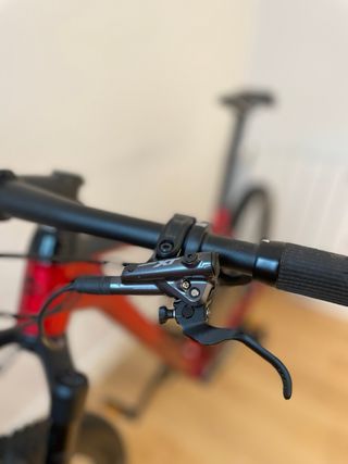 Bicicleta Mérida Nine XT + Rodillo D100 + cassette