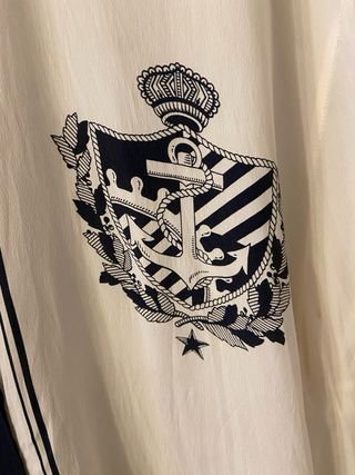 Camisa marinera de seda de Franco Ziche
