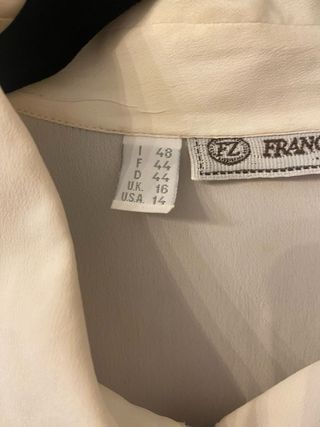 Camisa marinera de seda de Franco Ziche