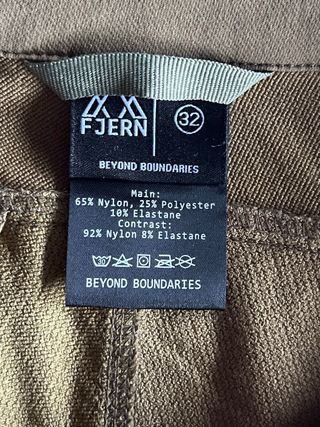 Pantalón Fjern Vinter Hombre Verde