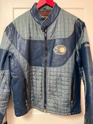 Chaqueta Diesel Vintage Azul y Gris