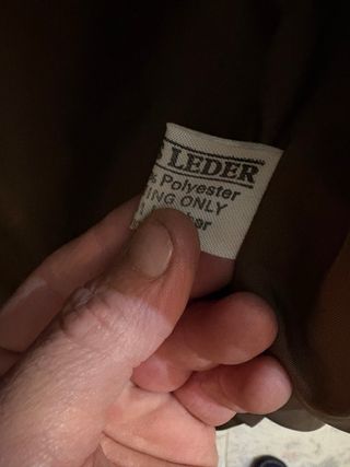 Smanicato Gilet in pelle stile vecchia America