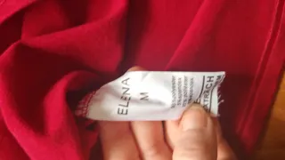 Camiseta manga larga encaje talla M