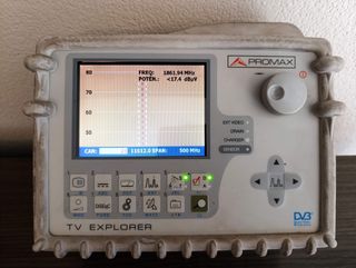 Promax Prodig-5 TV Explorer Medidor Señal
