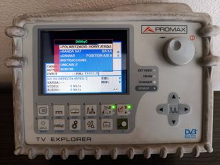 Promax Prodig-5 TV Explorer Medidor Señal