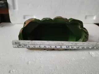 Pastore presepe diorama con fontana e oca