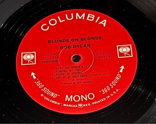 Bob Dylan Blonde on Blonde 2Lp Mono Import Usa