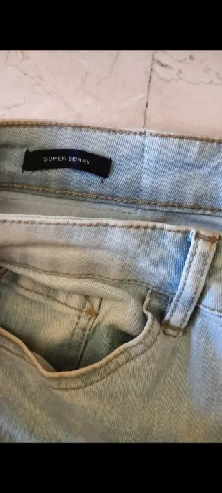 Pantalón Vaquero Hombre Super Skinny