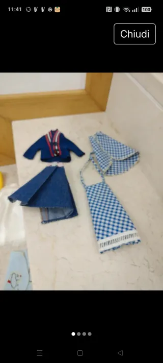 Set abbigliamento Barbie vintage clone