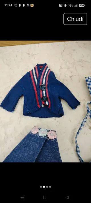 Set abbigliamento Barbie vintage clone