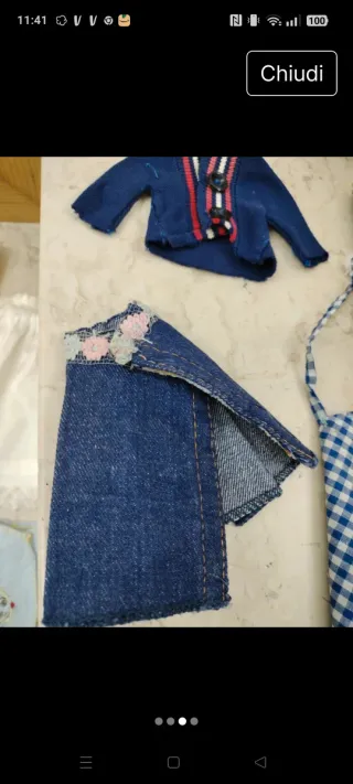 Set abbigliamento Barbie vintage clone