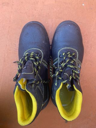Botas de trabajo Forli negro y amarillo