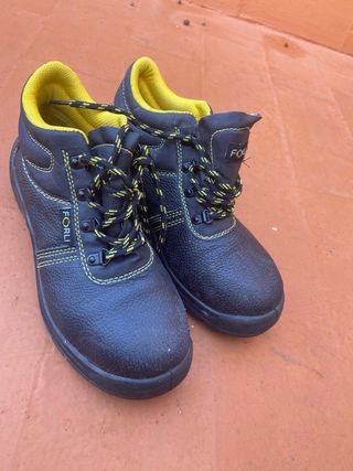 Botas de trabajo Forli negro y amarillo