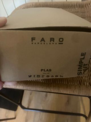 Aplique empotrable FARO Plas Blanco 3000K