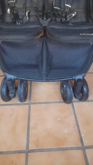 Carrito Gemelar Jeep Negro