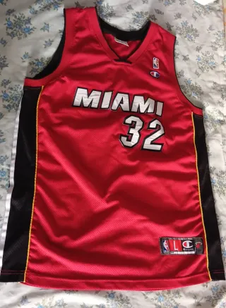 Camiseta Baloncesto Miami 32 Champion Talla L